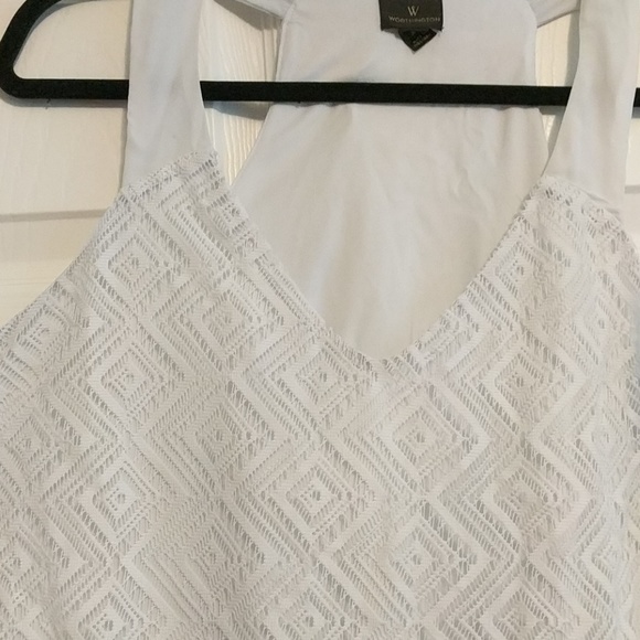 White Flowy Tank - Picture 2 of 7